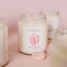 Load image into Gallery viewer, Rose Quartz - Love Candle