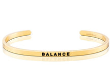 Load image into Gallery viewer, Balance Mantraband Cuff Bracelet