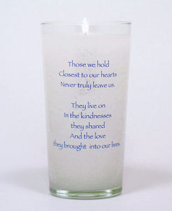 Closest to our Hearts Memorial Candle