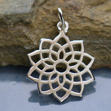 Load image into Gallery viewer, Sterling Silver Crown Chakra Charm