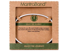 Load image into Gallery viewer, Enjoy The Journey Mantraband Cuff Bracelet