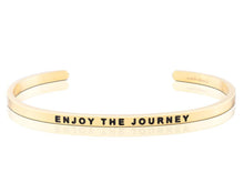 Load image into Gallery viewer, Enjoy The Journey Mantraband Cuff Bracelet