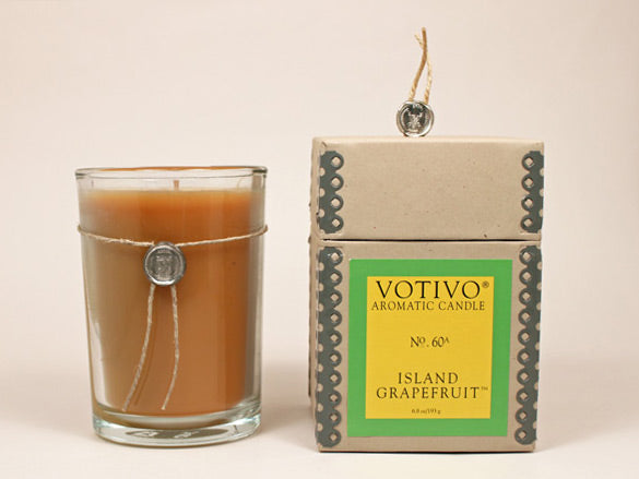 Votivo Island Grapefruit Candle