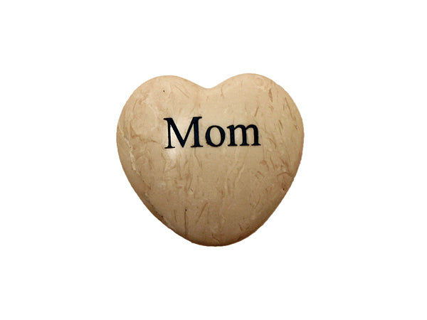 Mom Small Engraved Heart