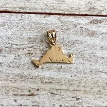Load image into Gallery viewer, Solid Gold Martha's Vineyard Island Charms