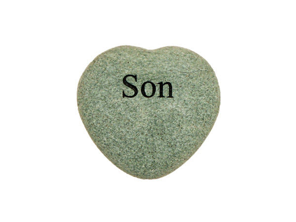 Son Small Engraved Heart