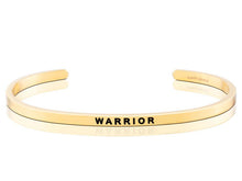 Load image into Gallery viewer, Warrior Mantraband Cuff Bracelet