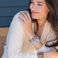 Load image into Gallery viewer, Turquoise Gemstone Wrap With Gold Accents