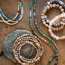 Load image into Gallery viewer, Fluorite Gemstone Wrap With Silver Accents