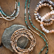 Load image into Gallery viewer, Pyrite Gemstone Wrap With Gold Accents