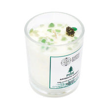 Load image into Gallery viewer, Green Aventurine - Pine Candle