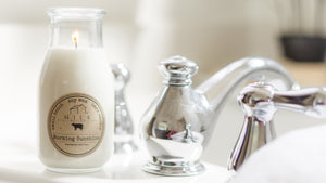 Milk Bottle Candles - Select Your Scent