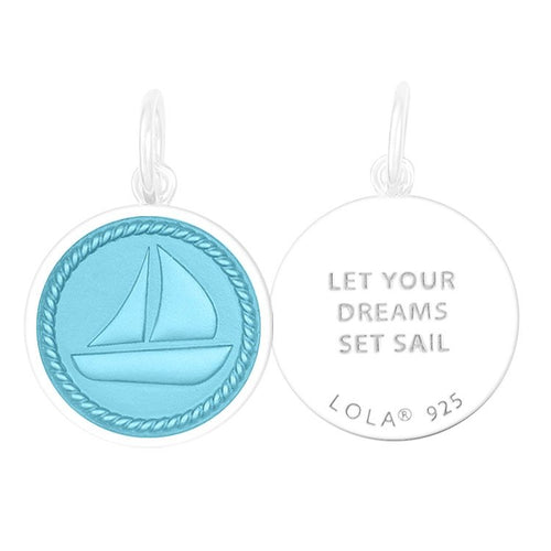 Lola  Sailboat Pendant