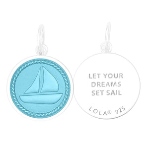 Lola  Sailboat Pendant