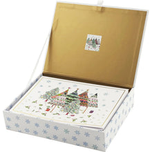 Load image into Gallery viewer, Merry Evergreens Deluxe Boxed Holiday Cards