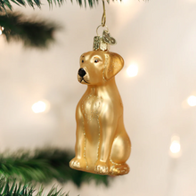 Load image into Gallery viewer, Yellow Labrador Ornament