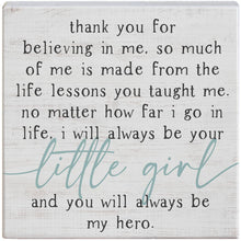 Load image into Gallery viewer, Always Little Girl Block