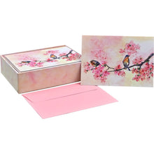 Load image into Gallery viewer, Cherry Blossoms in Spring Note Cards
