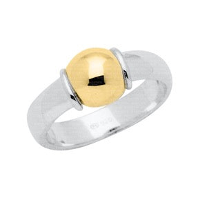 Cape Cod Classic Ring with 14K Yellow Gold Ball