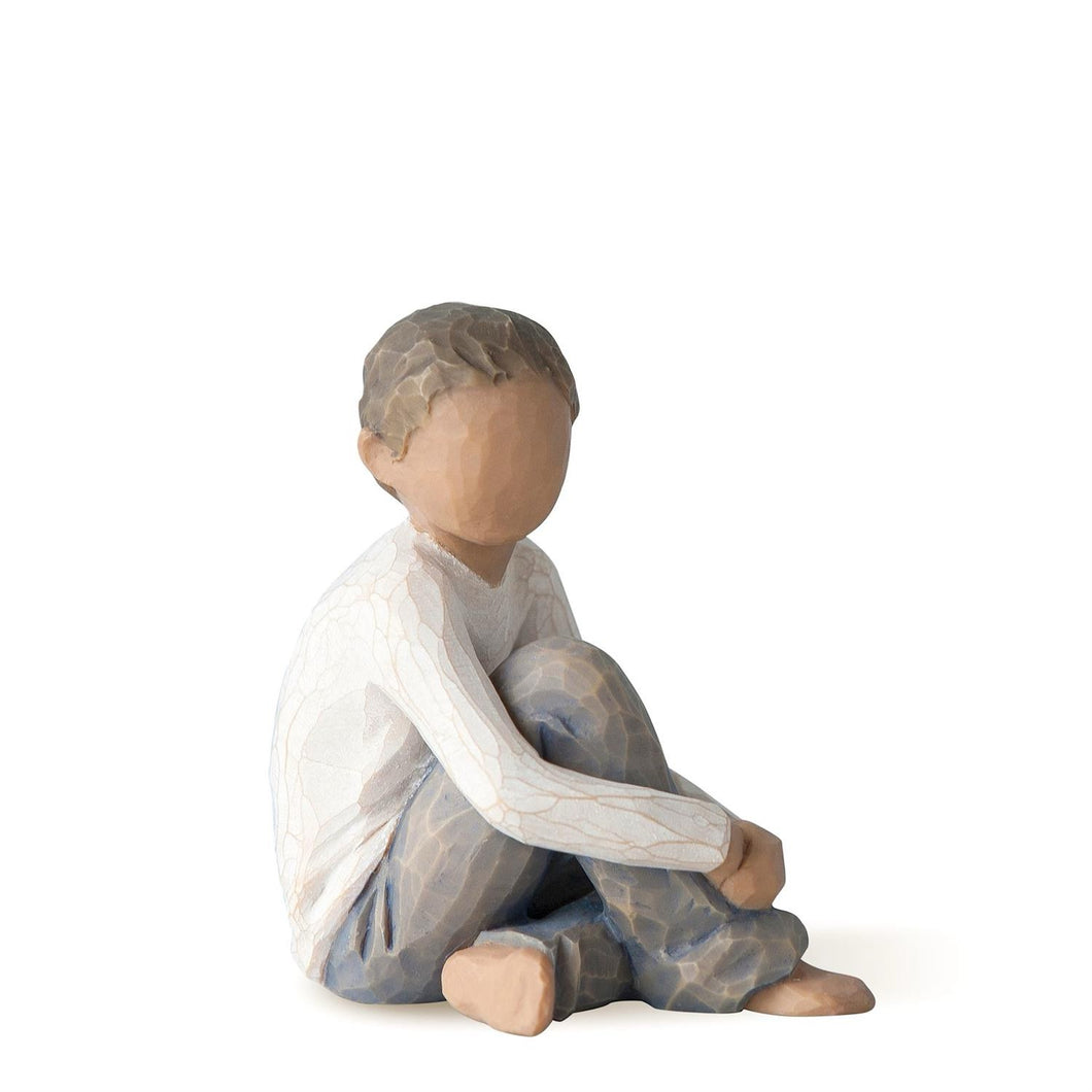 Caring Child (Darker Skin) Willow Tree