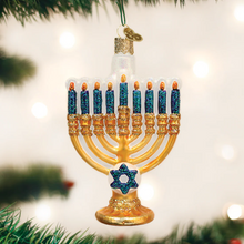 Load image into Gallery viewer, Menorah Ornament