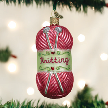 Load image into Gallery viewer, Knitting Yarn Ornament