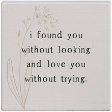 Load image into Gallery viewer, Love Without Trying Block