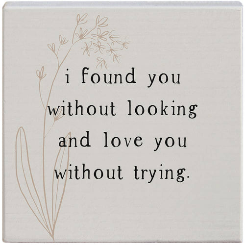 Love Without Trying Block