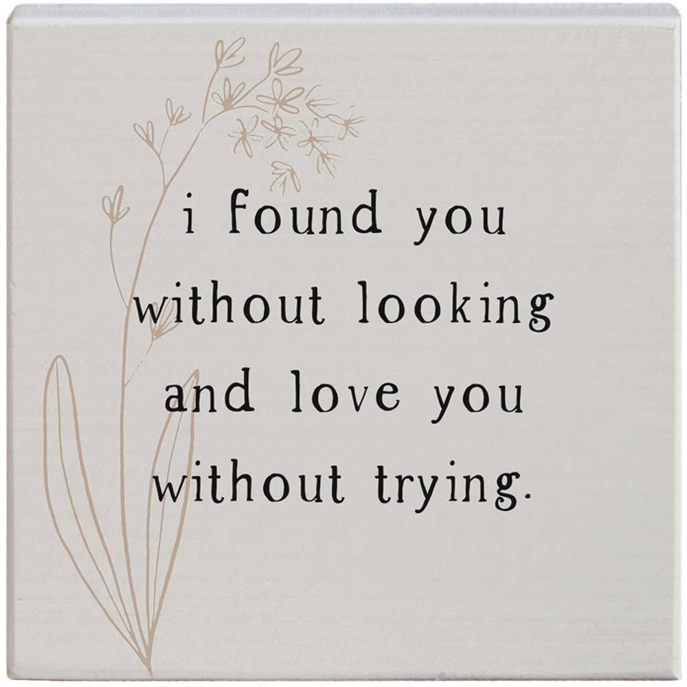 Love Without Trying Block