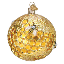Load image into Gallery viewer, Bee Blessed Round Ornament