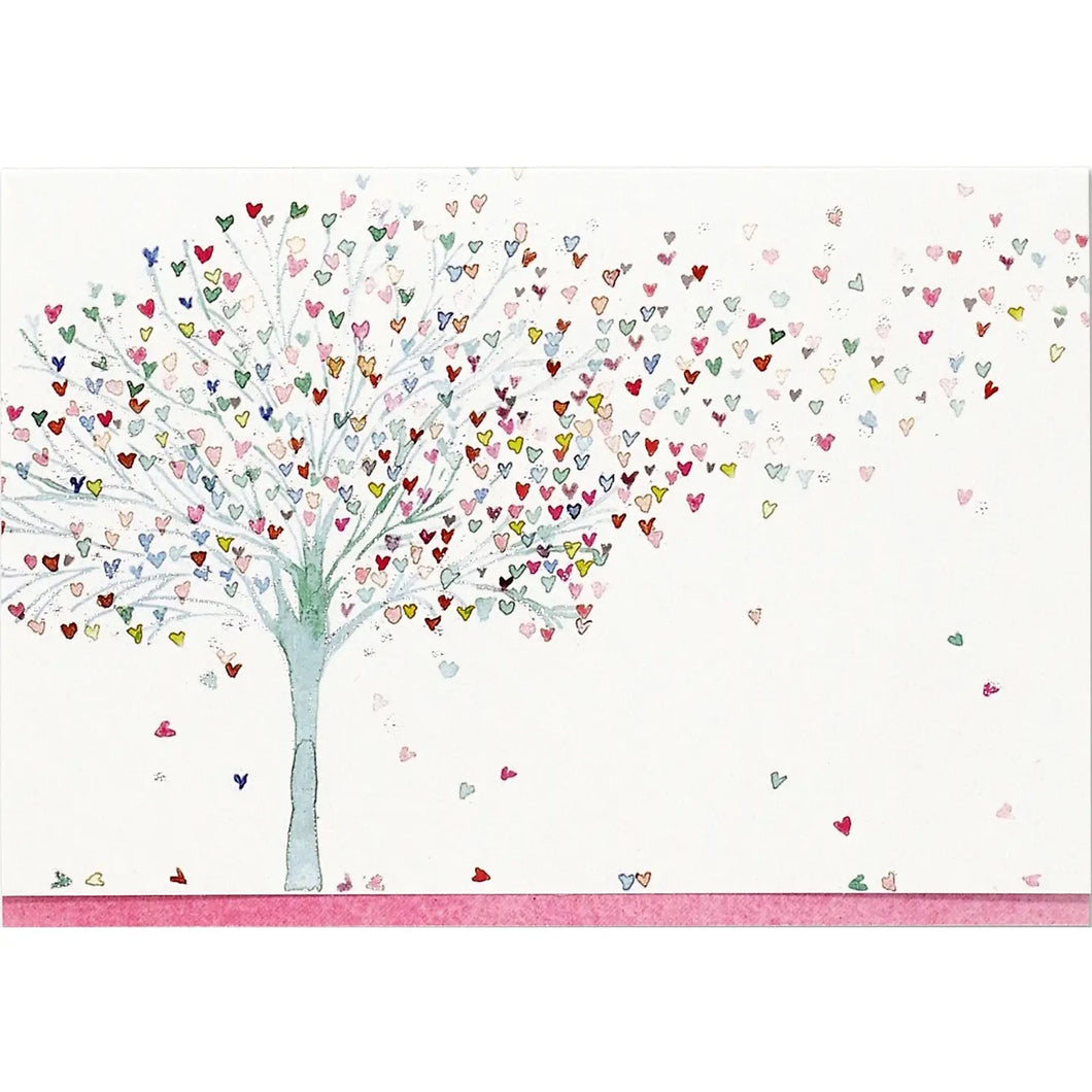Tree of Hearts Note Cards