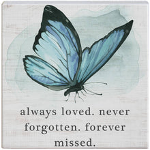 Load image into Gallery viewer, Always Loved Butterfly Block