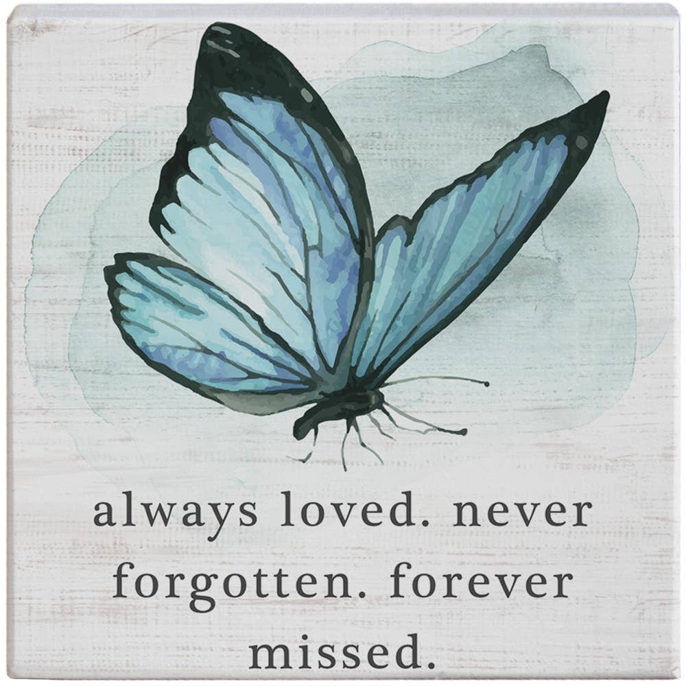 Always Loved Butterfly Block