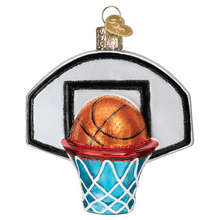 Load image into Gallery viewer, Basketball Hoop Ornament Ornament