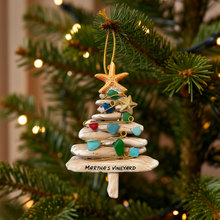 Load image into Gallery viewer, MV Driftwood Christmas Tree Ornament