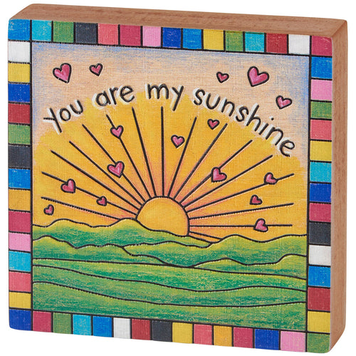 My Sunshine Block Sign