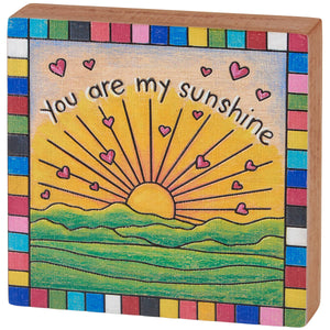 My Sunshine Block Sign