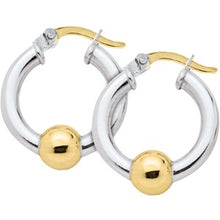 Load image into Gallery viewer, Cape Cod Classic Hoops with 14K Yellow Gold Ball
