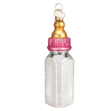 Load image into Gallery viewer, Baby Girl Bottle Ornament