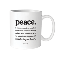 Load image into Gallery viewer, Peace (Unknown) Mug