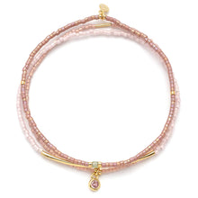 Load image into Gallery viewer, Chromacolor Miyuki Bracelet Trio - Blush/Gold