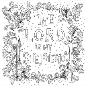 Color Me Blessed Artist's Coloring Book