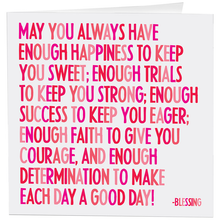 Load image into Gallery viewer, Cards - D127- Always Have Happiness (Blessing)