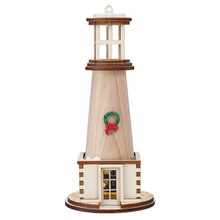 Load image into Gallery viewer, Lighthouse Wood Ornament