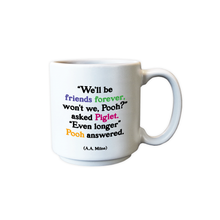 Load image into Gallery viewer, Friends Forever Pooh (A. A. Milne) Mini Mug