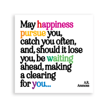 Load image into Gallery viewer, May Happiness Pursue You Magnet