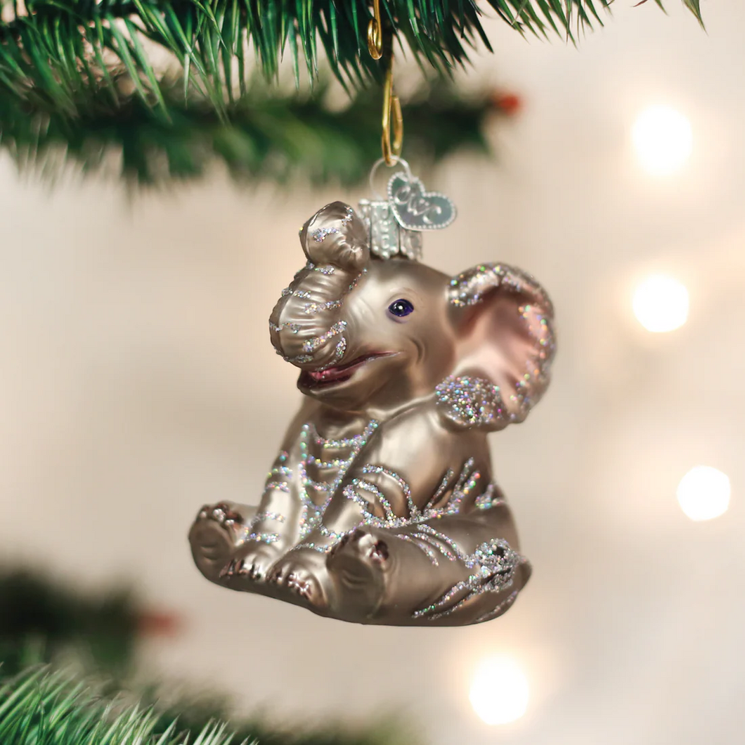Little Elephant Ornament Ornament