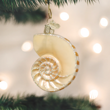 Load image into Gallery viewer, Nautilus Shell Ornament