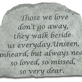 Those We Love Concrete Stone