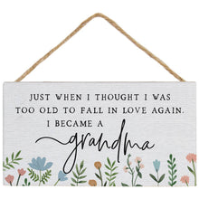 Load image into Gallery viewer, Became A Grandma Hanger